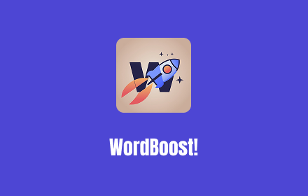 WordBoost - Browser extension for effortless English vocabulary learning during browsing